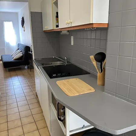 アパート T2 Avec Terrasse Privee, 4 Couchages, Proche De La Cure Thermale, Centre-ville